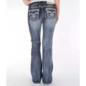 Rock Revival Womens Jeans‎ Parol Easy Bootcut Blue Jeans size 28